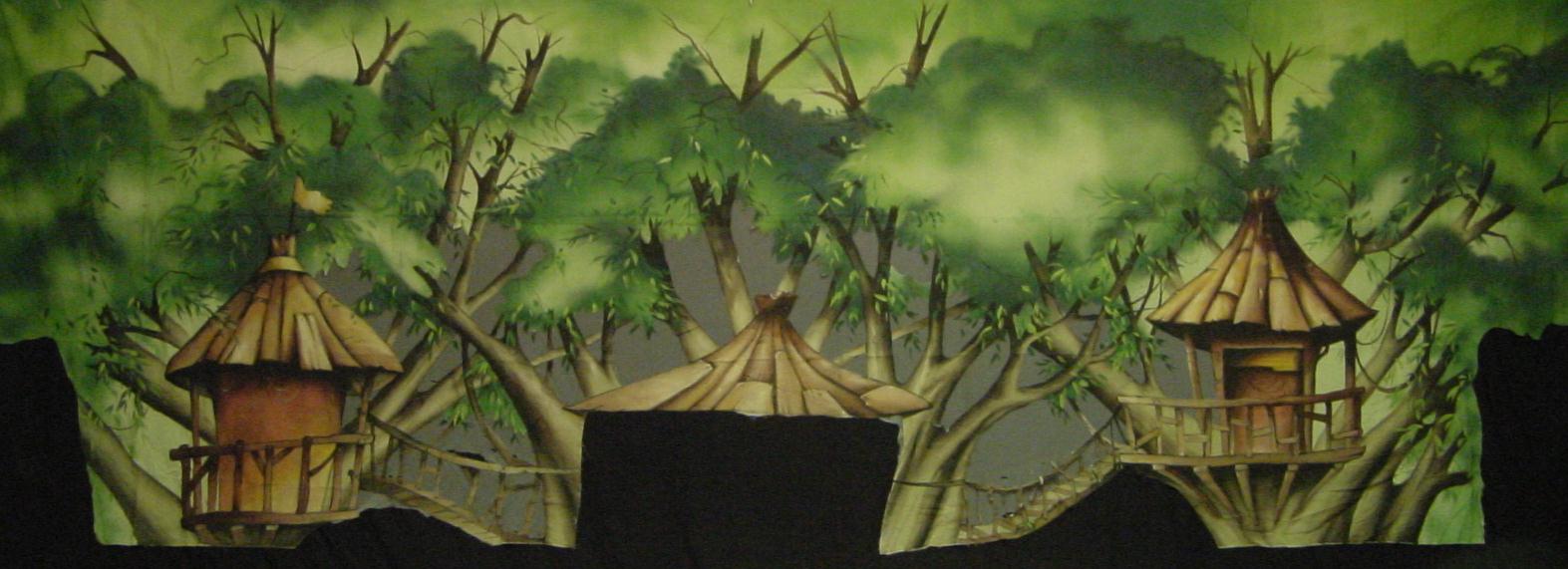 Peter Pan Treetops Border main image